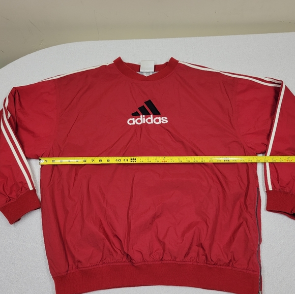 Men's adidas Athletic Warm Up Pullover Jacket - Picture 4 of 11